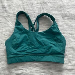 Lululemon Free to be Elevated d/dd size 6 teal lagoon